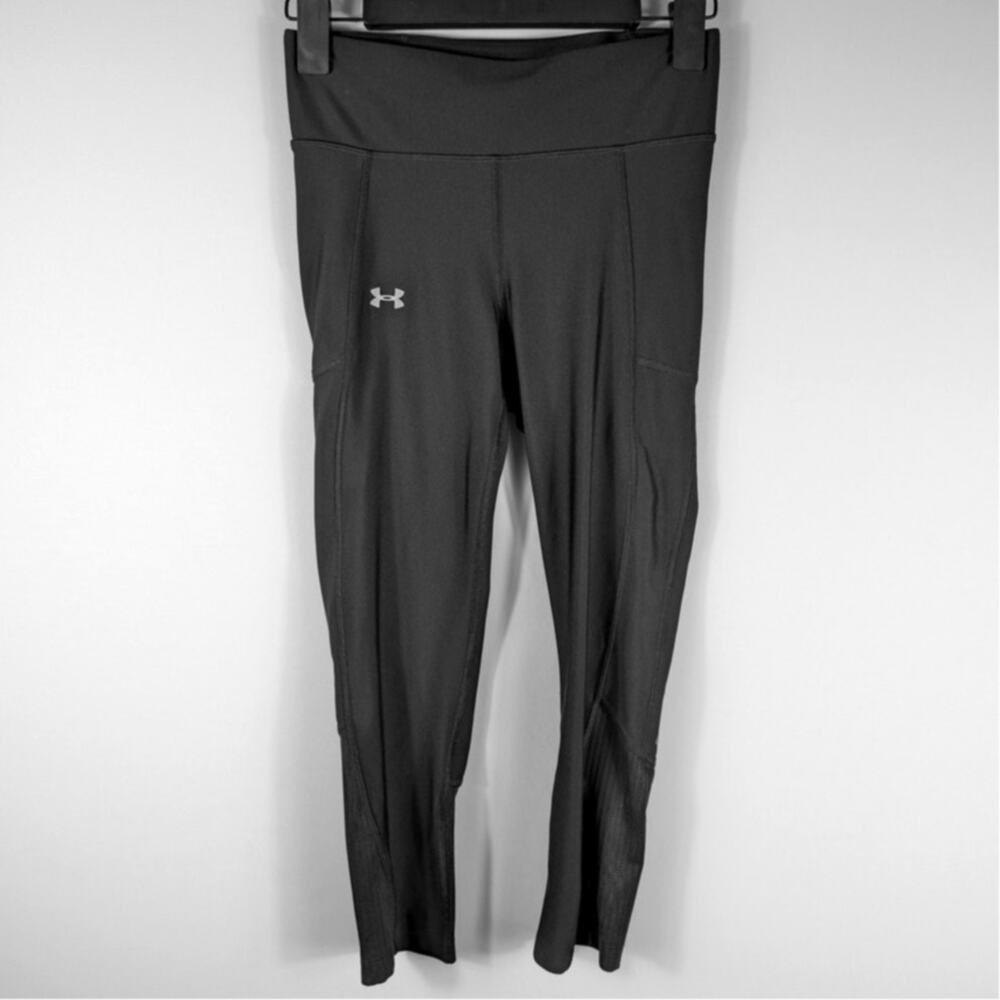 Under Armour Womens Leggings Size XS Black Stretch Athletic Training Pants Yoga